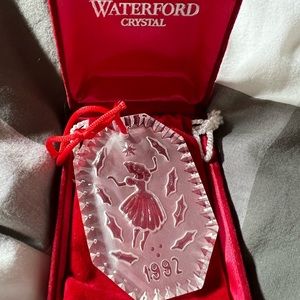 Waterford Crystal ornament 1992